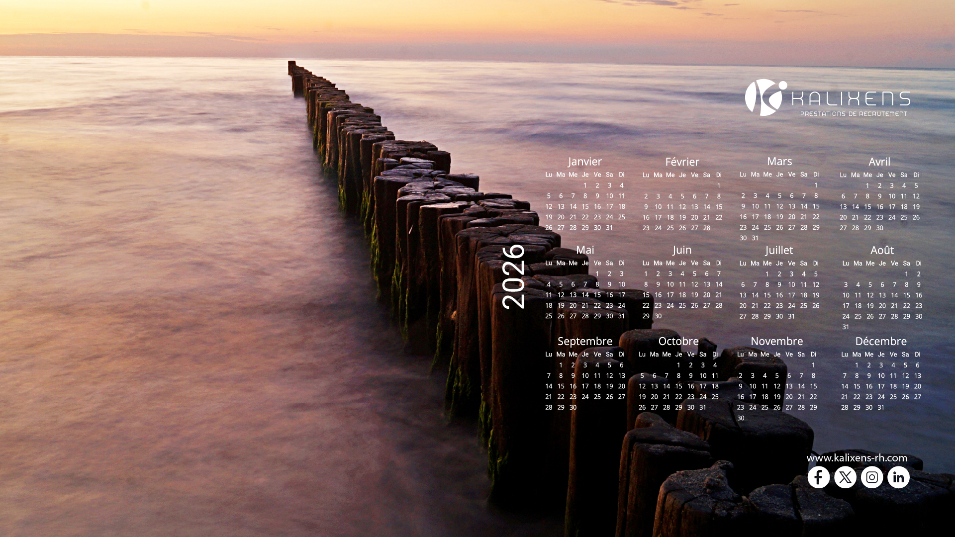calendrier kalixens